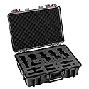 SE ELECTRONICS V Pack Case for sE V Series Drum Microphones - Drum Mic Case Holds 1 V Kick, 3 V Beats, 3 V Clamps, 1 V7 X, 3 Small Diaphragm