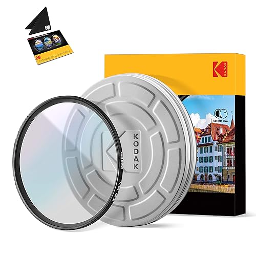KODAK 37mm UV Filter | German Schott Glass Premium Ultraviolet Filter, Slim 18-Layer Polished Coating | Absorbs Atmospheric Haze Protects Lens