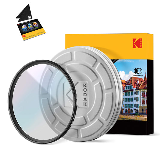 KODAK 37mm UV Filter | German Schott Glass Premium Ultraviolet Filter, Slim 18-Layer Polished Coating | Absorbs Atmospheric Haze Protects Lens