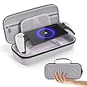 VZNEK Carrying Case Compatible with PlayStation Portal, Travel EVA Hard Carrying Case with Compartment and Mesh Pocket for PS Portal Accessories