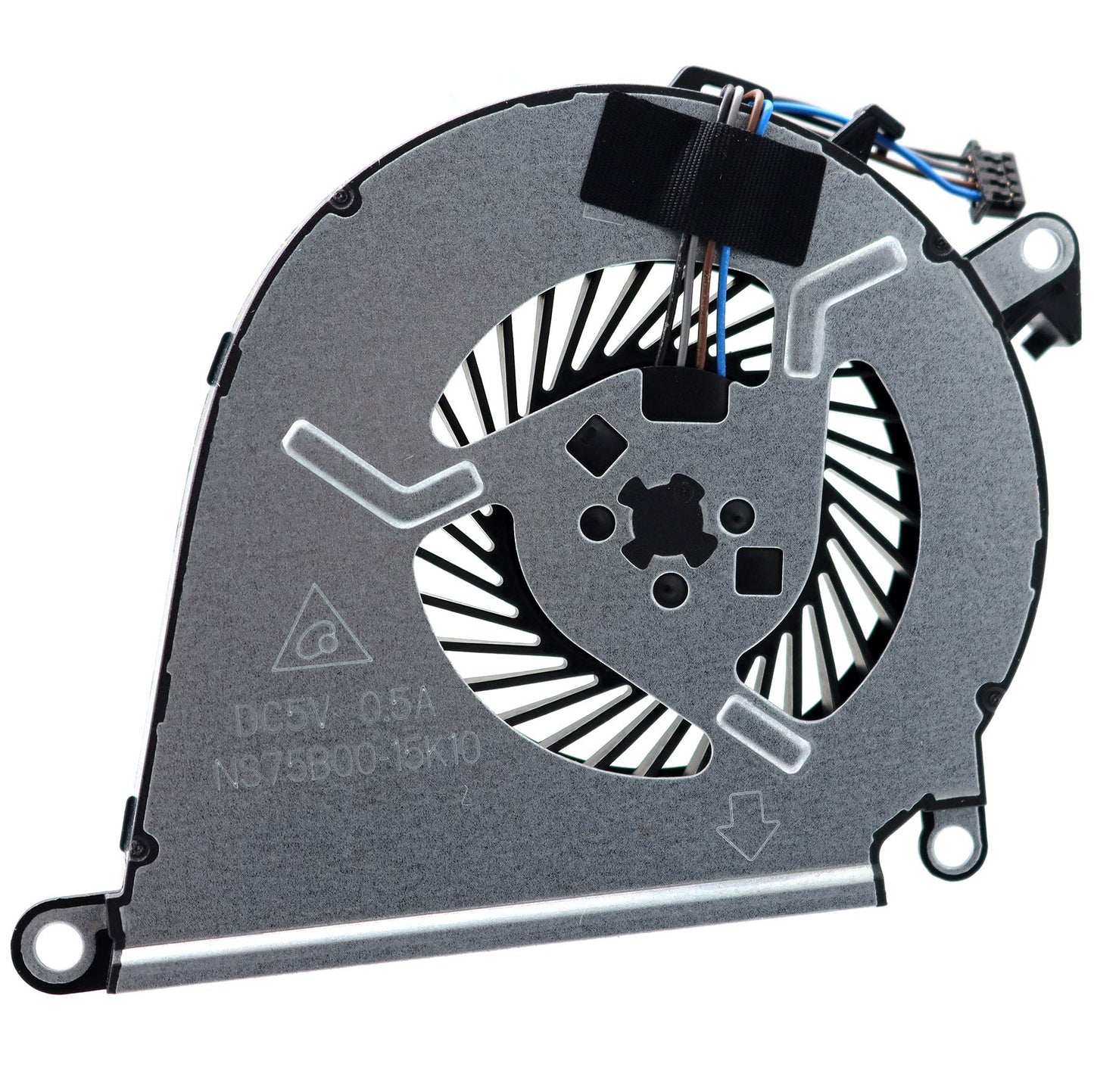 Deal4GO CPU Cooling Fan NS75B00-15K10 Replacement for HP Omen 15-AX 15-AX000 15-AX100 15-AX200 TPN-Q173 Pavilion 15-BC 858970-001