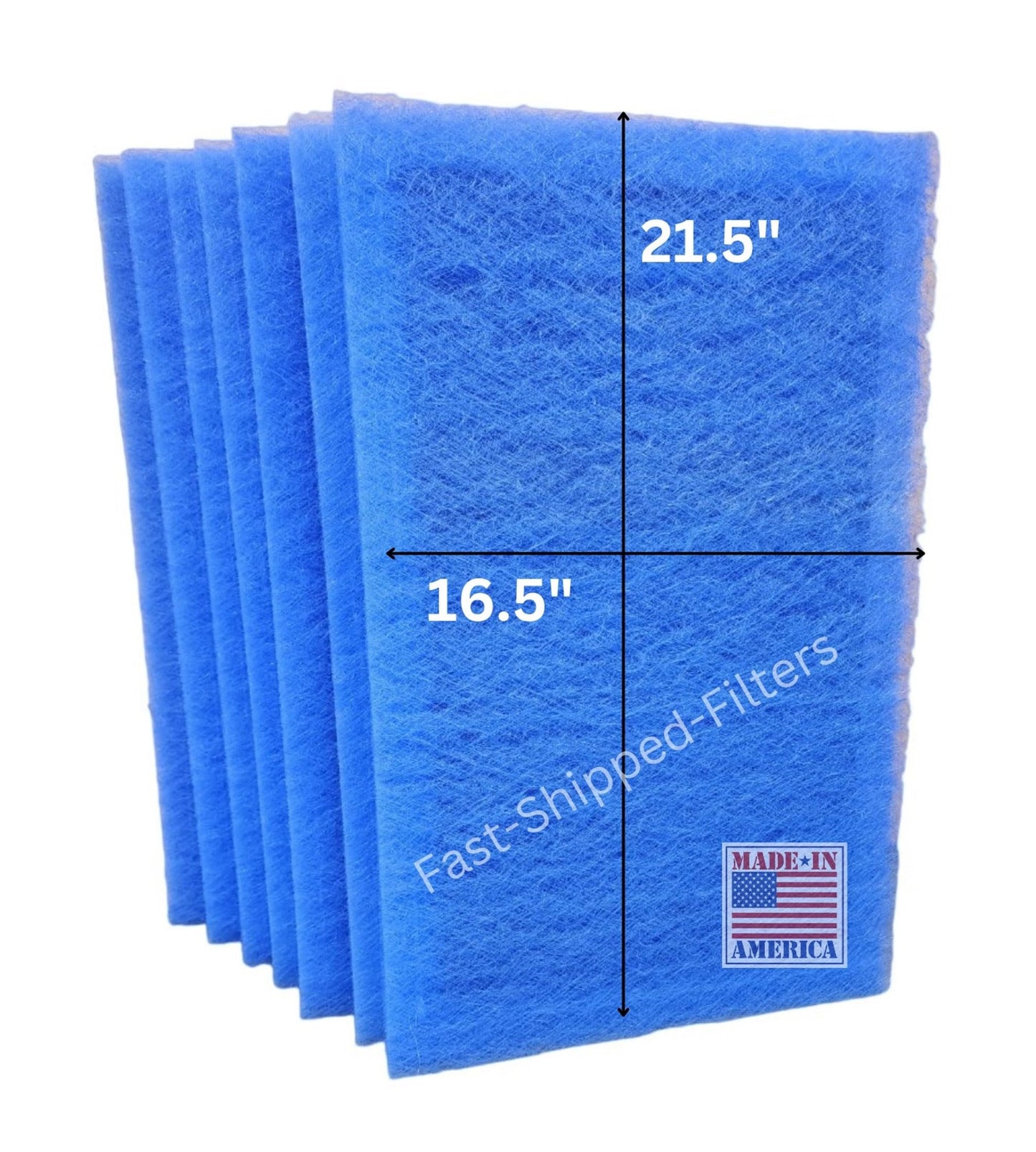 Fast-Shipped-Filters 7 Pack 18x24 Replacement Filter Pads Compatible with Dynamic Electronic Air Cleaner 18x24 polarized pads refill