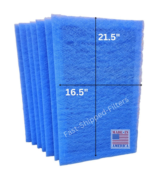 Fast-Shipped-Filters 7 Pack 18x24 Replacement Filter Pads Compatible with Dynamic Electronic Air Cleaner 18x24 polarized pads refill