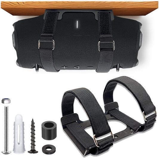 Counlisha Metal Wall Mount Compatible for jbl Xtreme 4 Portable Speaker for Jet Ski/Snowmobile/Boat/PWC's, Secure Holder Wall Bracket with Adjustable