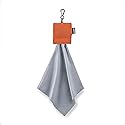 Carson Stuff-It Pro Microfiber Lens Cloth Cleaning System for Glasses, Smartphones, Tablets, Optics, Lenses, Cameras and More, 8.0'' x 8.0'' - Orange