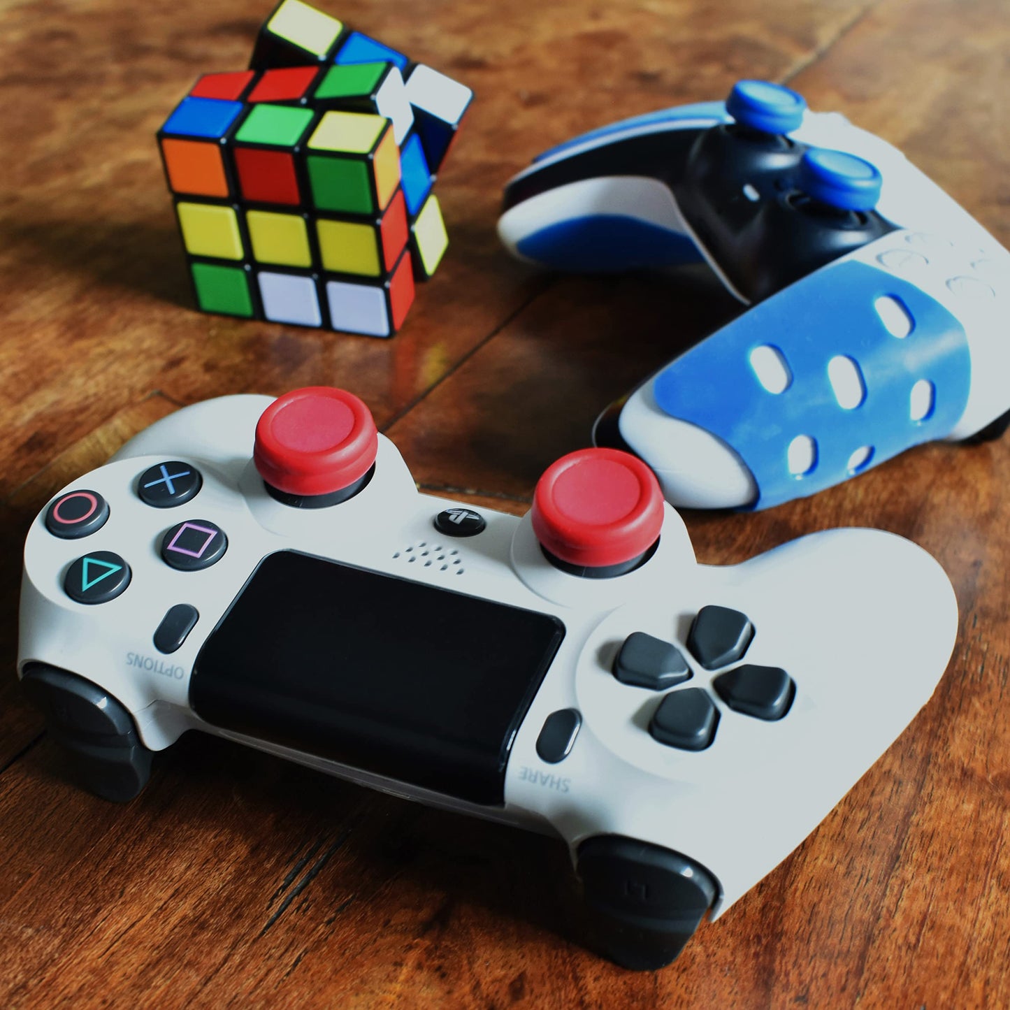 Setex Gecko Grip, Thumbstick Grip Covers, for PlayStation PS5, PS4, Xbox One, Switch Pro, Steam Deck, Anti-Slip Microstructured Analog Stick Thumb