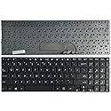 YUHUAI Laptop Keyboard Replacement, US QWERTY Layout, Wired, Black, 104 Keys, Modern, Ambidextrous, Backlit, For Asus TP500L, TP500LA, TP500LB,