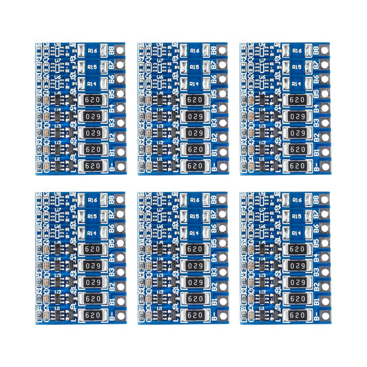 Alinan 6pcs 5S 21V 4.2V Li-ion Balancer Board 18650 Li-ion Balncing Full Charge Battery Balance Function Protection Board