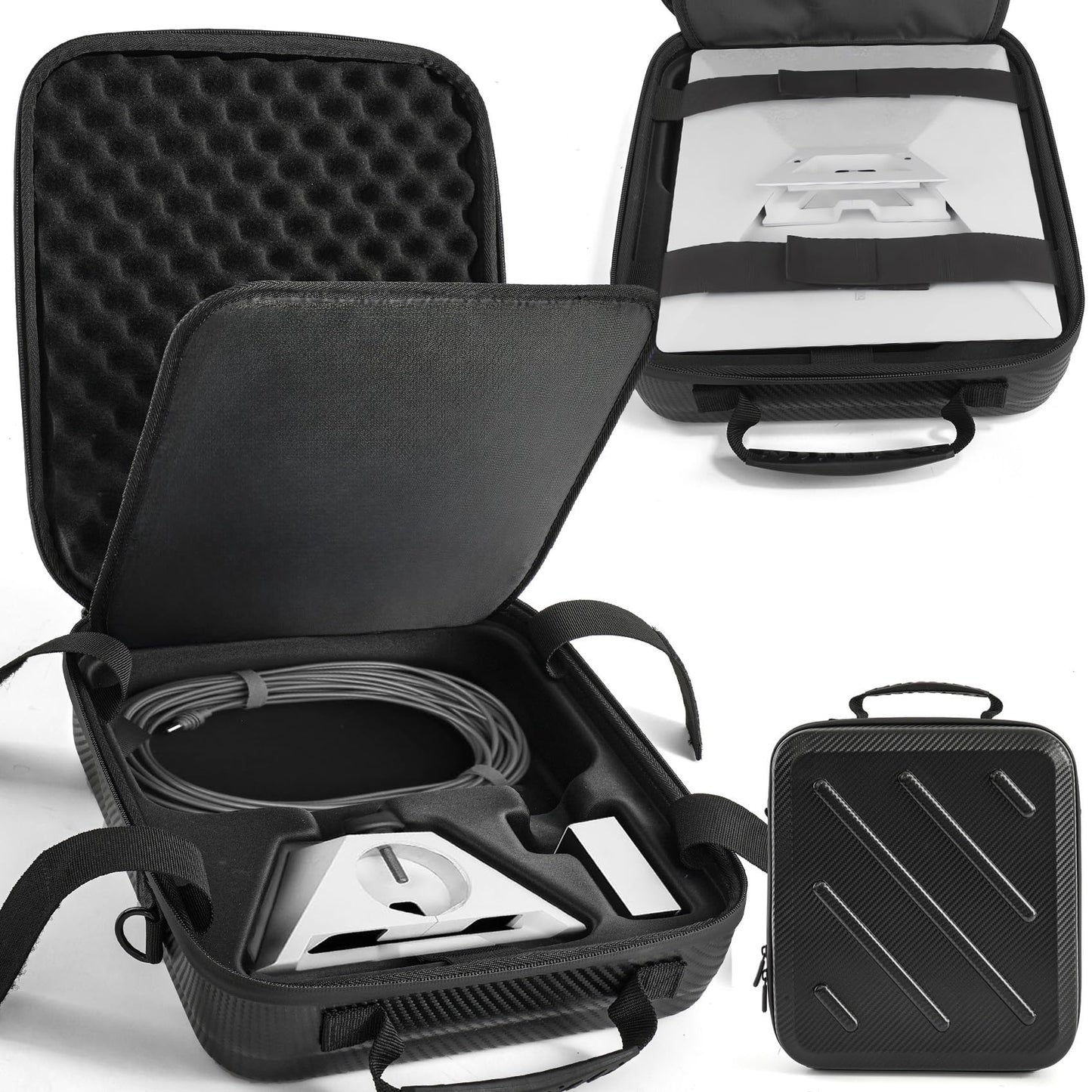 YDAIJK Starlink Mini for Case,Waterproof Shockproof Hard Travel Case for Starlink Mini with Dual Carry Options,Ideal for Outdoor,Camping,Car,RV and