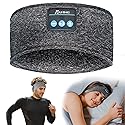SANNWEEN Bluetooth Headphones, Sleep Headphones Headband Wireless for Sleeping Side Sleepers - Adjustable Sleep Headphone, and Bluetooth Headbands…