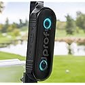 Dprofy New Play 2 Rounds, Magnetic Bluetooth Golf Speaker, Stereo Sound Portable Pro Wireless Waterproof Speaker with Rich Bass, Golf Accessories Golf