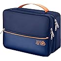 OliviaLiving Electronics Travel Organizer, Double Layer Cable Organizer Bag Waterproof Electronics Accessories Storage Bag for Charger, Phone, Power