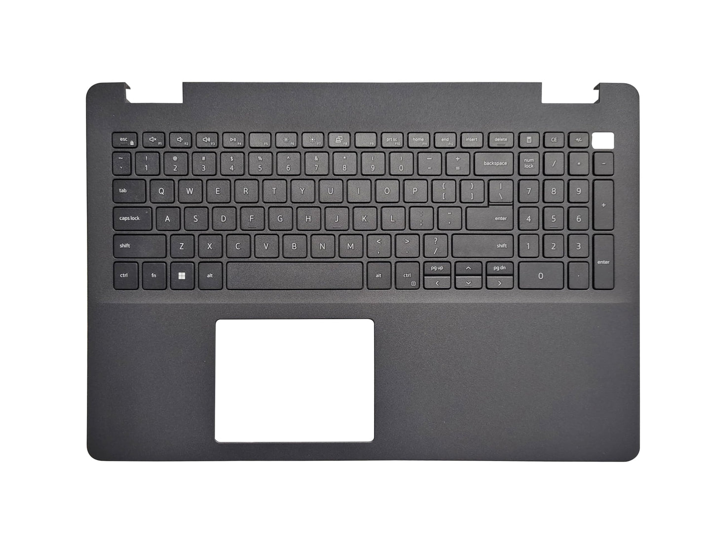 Laptop Keyboard Compatible for Dell Inspiron 3501 033HPP 33HPP AP2X2000101 0VF05C US Layout Black Palmrest Upper Cover Case No Backlit