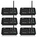 Wuloo Intercoms Wireless for Home 5280 Feet Range 10 Channel 3 Code, Wireless Intercom System for Home House Business Office, Room to Room Intercom