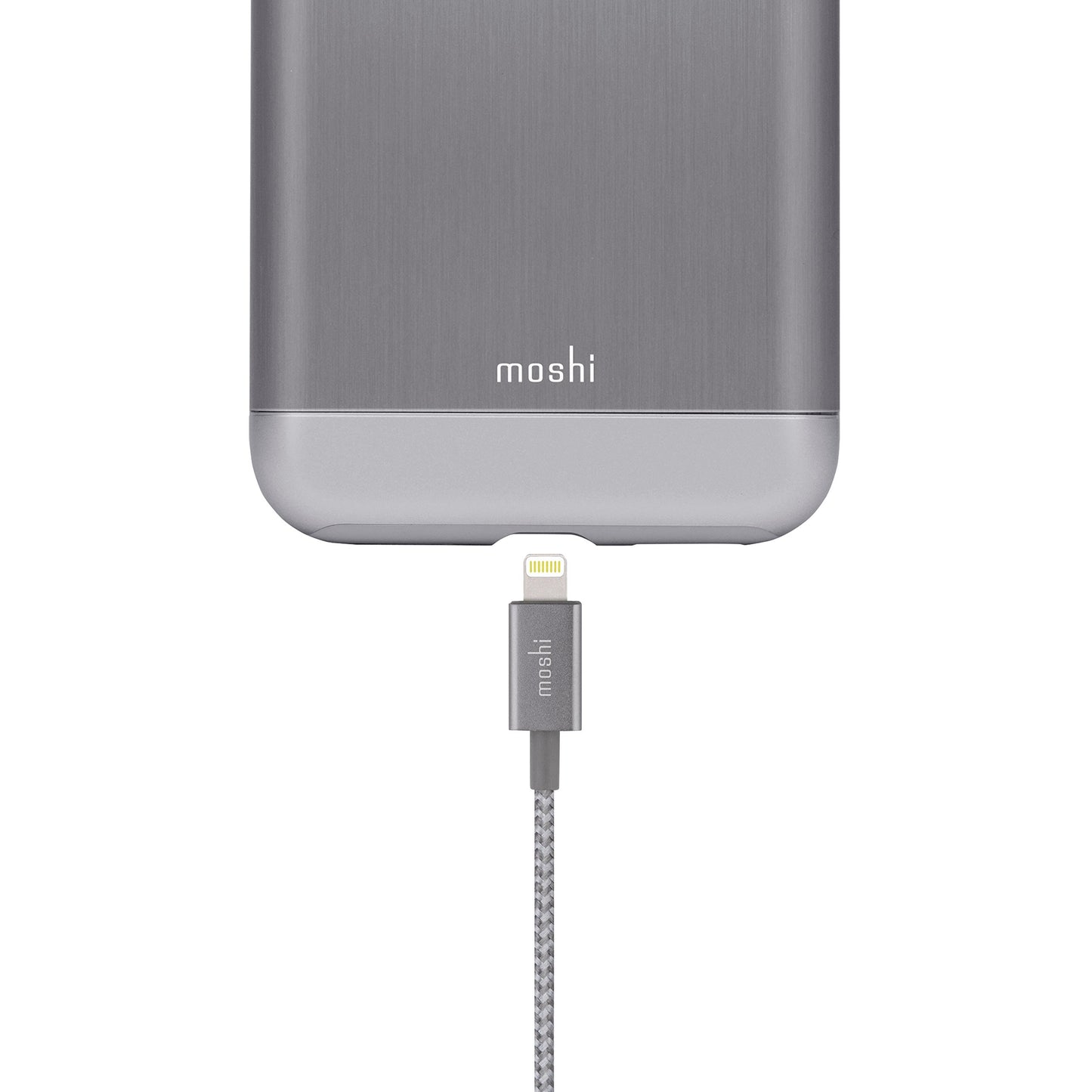 Moshi Integra USB-A to Lightning Cable 4 ft/1.2m, iPhone Charger, MFi-Certified, Ballistic NylonBraiding, Compatible with iPhone 12, AirPods Pro…