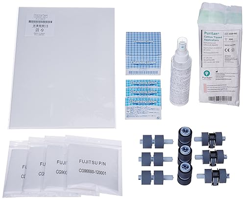 Manufacturer's Genuine ScanAid Kit, Cleaning Supplies & Replacement Parts, fi-6670/A fi-6770/A