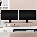 Anji Mountain Monitor Stand - Desktop Organizer & Laptop Riser, Ergonomic Monitor Riser, Space-Saving Monitor Stand for Desk, Durable Construction