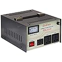 Simran AR-1500 Power Converter Voltage Regulator 1500 watt, Ivory