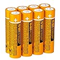 BENNTOP 8 Pack NI-MH AAA Rechargeable Battery 550mah 1.2V AAA Batteries for Panasonic Cordless Phones,Remote Controls,Electronics HHR-55AAABU
