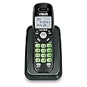 VTech CS6114-11 DECT 6.0 Cordless Phone with Caller ID/Call Waiting, Black with 1 Handset