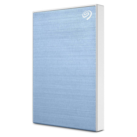 Seagate Backup Plus 4TB External Hard Drive Portable HDD - Light Blue USB 3.0 for PC Laptop and Mac, 1 year MylioCreate, 2 Months Adobe CC Photography