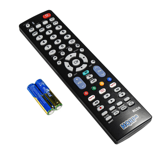 HQRP Remote Control Compatible with Samsung LN-T4669F LN-T466F LN-T4671F LN-T4681F LN-T5265F LN-T5271F LCD LED HD Smart TV