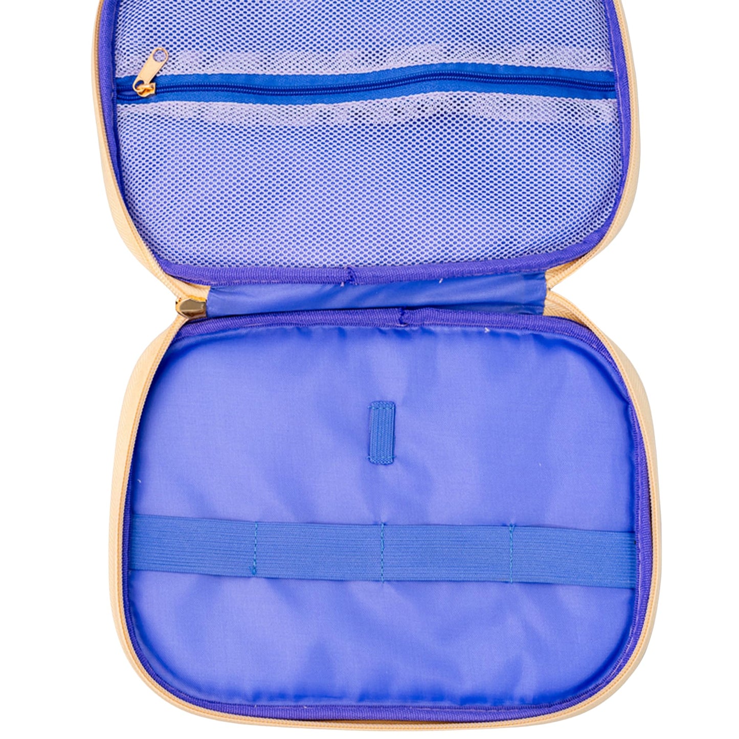 ban.do Electronic Organizer Travel Case, Lightweight Zipper Mobile Tech Pouch with Pockets and Cord Elastics, Cherry Hearts