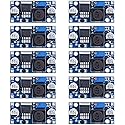 Dafurui 10 Pack LM2596 DC-DC Adjustable Buck Converter 3.0-40V to 1.5-35V Power Supply Step Down Voltage Regulator Module
