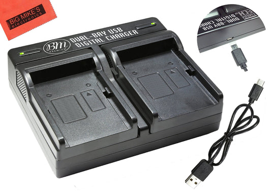 BM Premium NP-95 Dual Battery Charger for Fujifilm FinePix X30, X100, X100S, X100T, X-S1 Digital Camera Battery