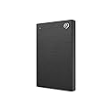 Seagate Backup Plus Slim STHN2000400 2 TB Portable Hard Drive - External - Black