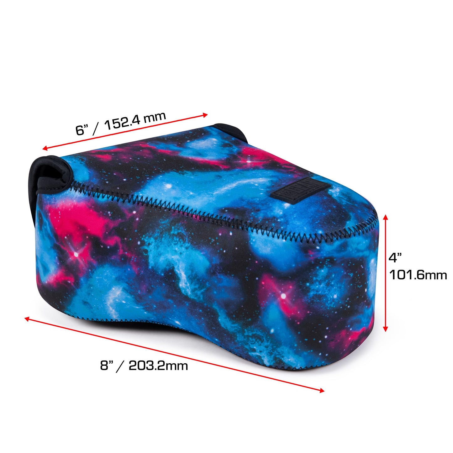 USA Gear Camera Sleeve (Large) for Mid-Size SLRs Compatible with Sony A7 V, Canon EOS R6 Mark II, Nikon Z50II & more - Padded Neoprene DSLR Case