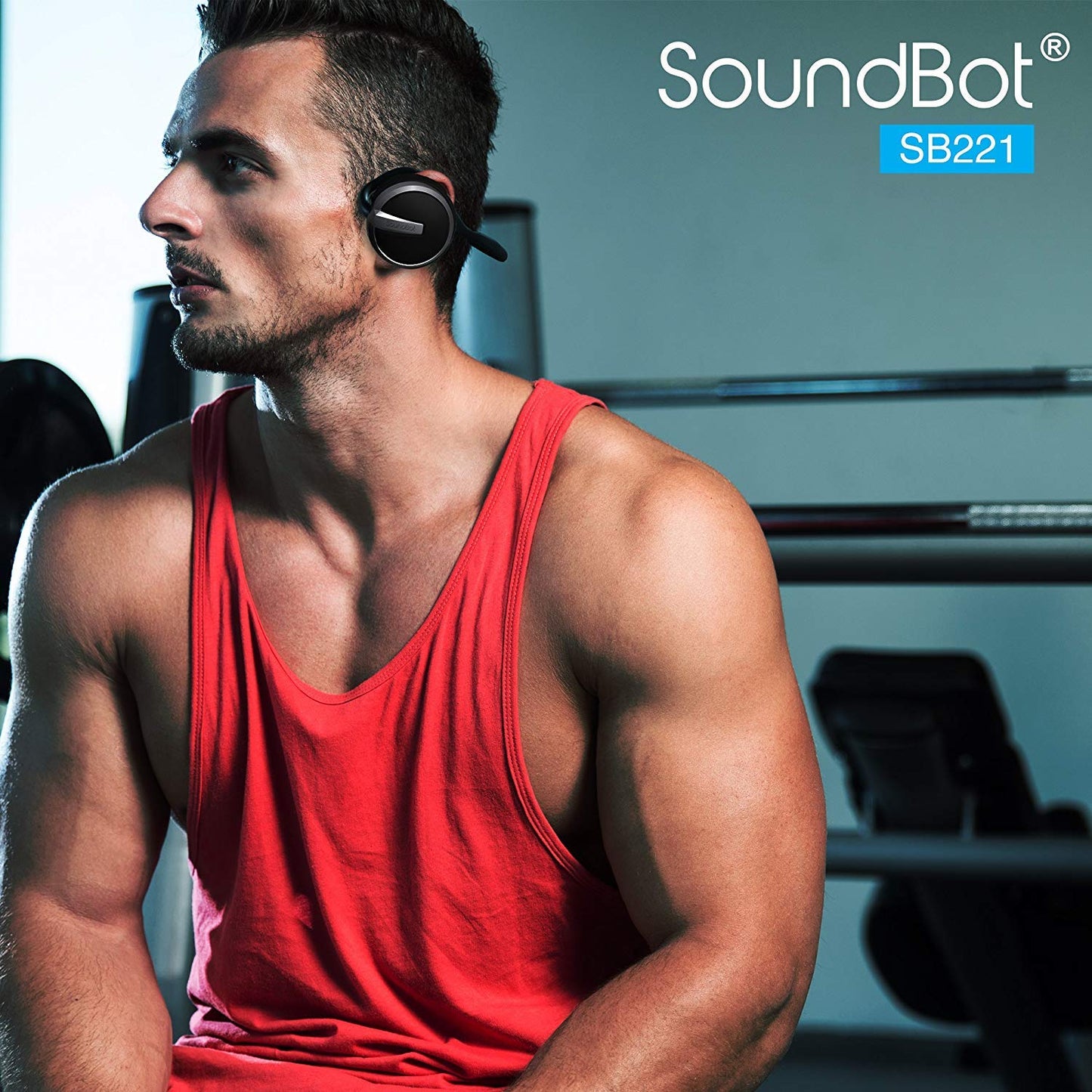 Soundbot SB221 HD Wireless Bluetooth 4.0 Sports-Active Headphones for 20Hrs Music Streaming & 25Hrs HandsFree Calling with Sweat Resistant Ergonomic