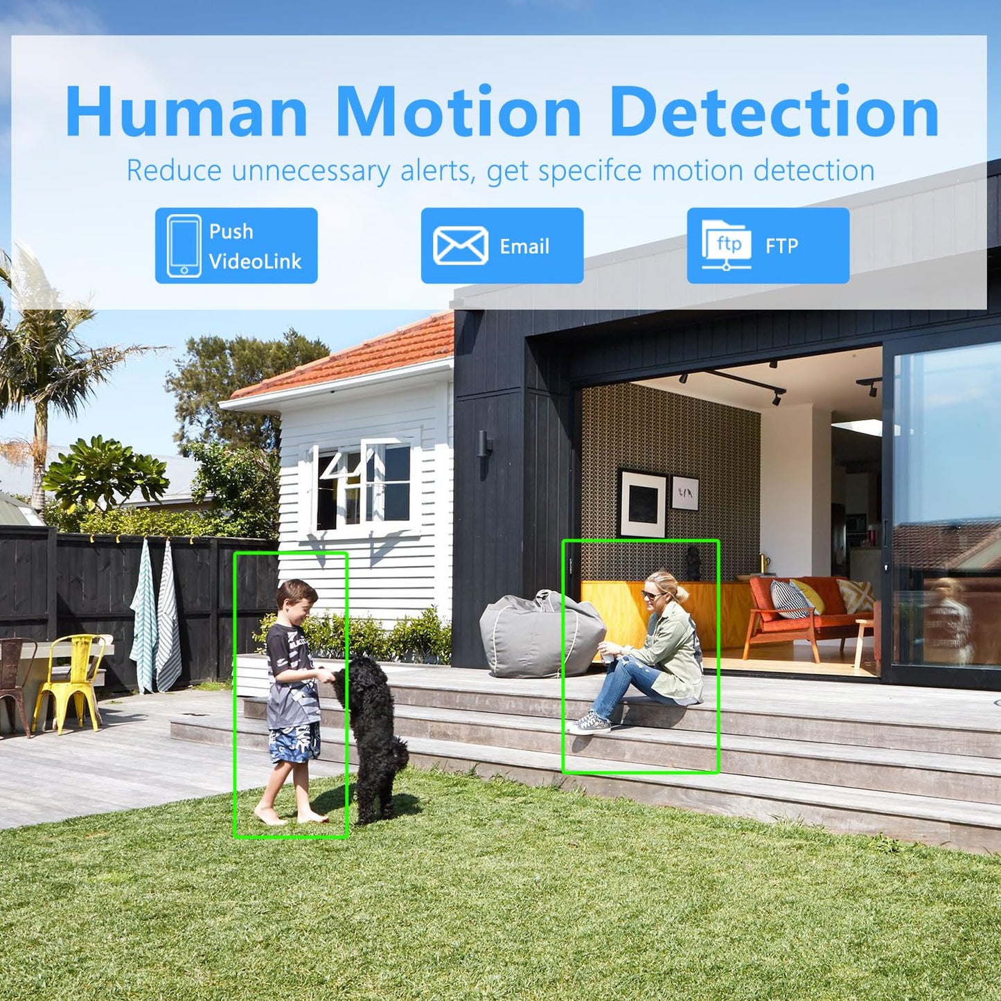 Tennoz 5MP PoE IP Vandal Dome Security Camera Outdoor, IP Network PoE Camera with 2.8mm Lens, 105° Wide Angle, H.265, Built-in Mic, IP66 Waterproof