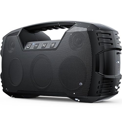 Portable Wireless Bluetooth Speaker, 40W (60W Peak) Loud Sound IPX7 Waterproof Speakers, 32H Playtime, Outdoor Speaker, Rich Bass, BT 5.0, TWS