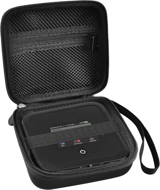 Travel Router Case Compatible with NETGEAR Nighthawk M7 Pro/ M6 M6 Pro MR6150 6500/ M5 5G MR5200 5100/ M1 M2 Mobile Hotspot. WiFi Router Storage