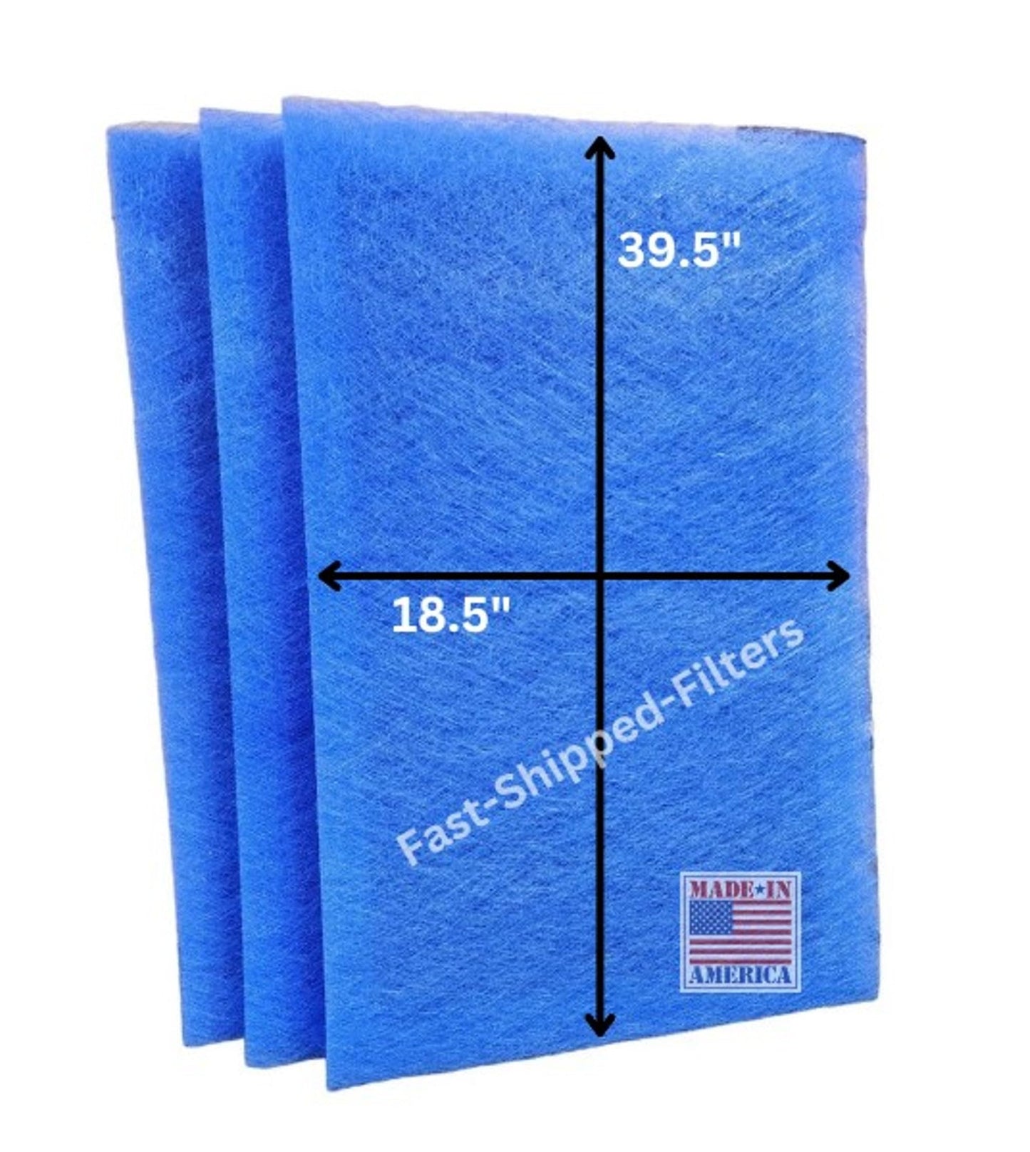Fast-Shipped-Filters 20x42-3 Pack compatible with Dynamic electronic air cleaner 20x42 replacement polarized filter pads refill
