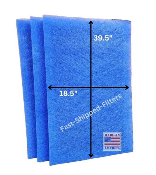 Fast-Shipped-Filters 20x42-3 Pack compatible with Dynamic electronic air cleaner 20x42 replacement polarized filter pads refill