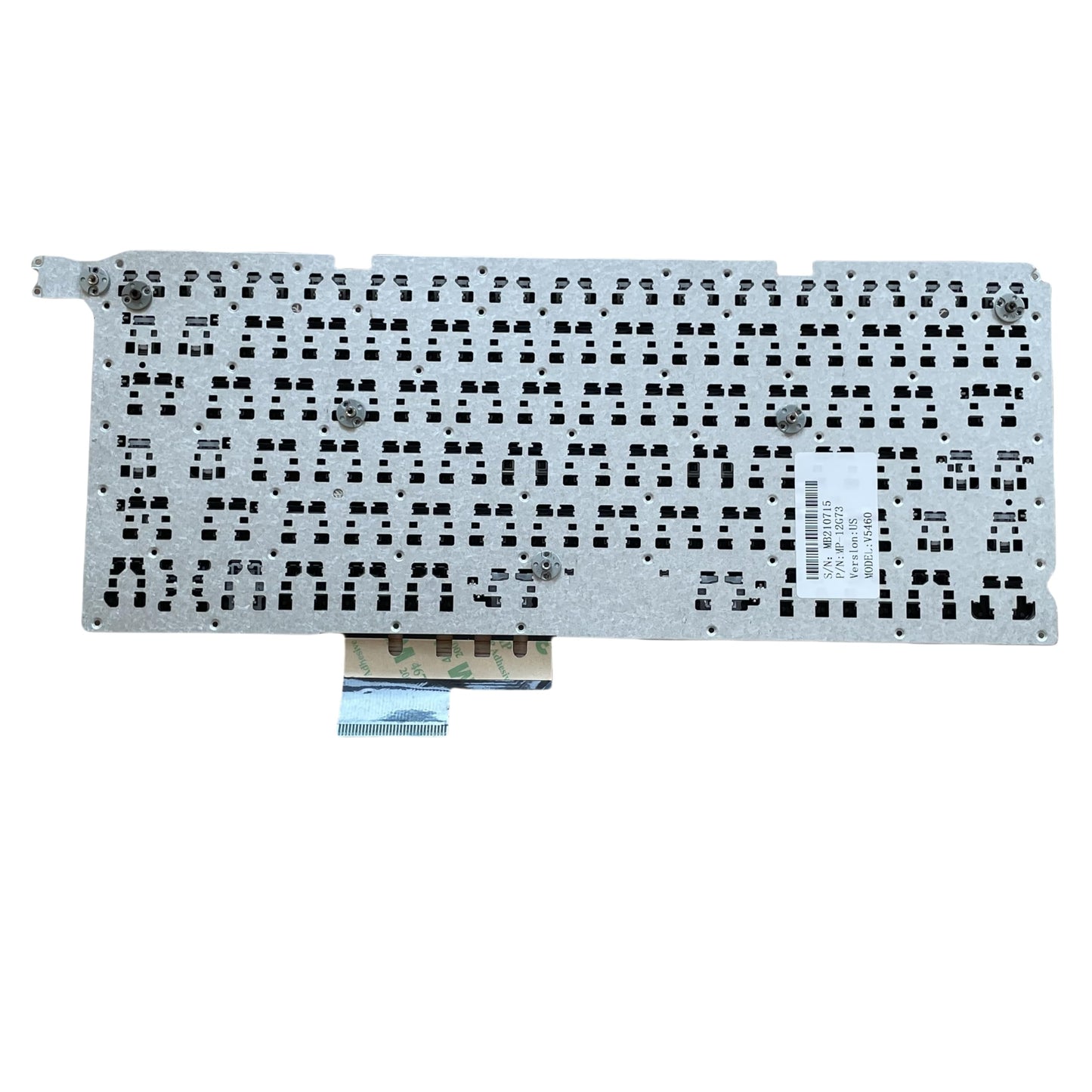 YIJIATech Replacement Keyboard with Screwdriver US Layout for Dell Vostro 5460 Series V5460 5470 5480 V5480 V5470 P41G 14-5439 5480R Black Frameless
