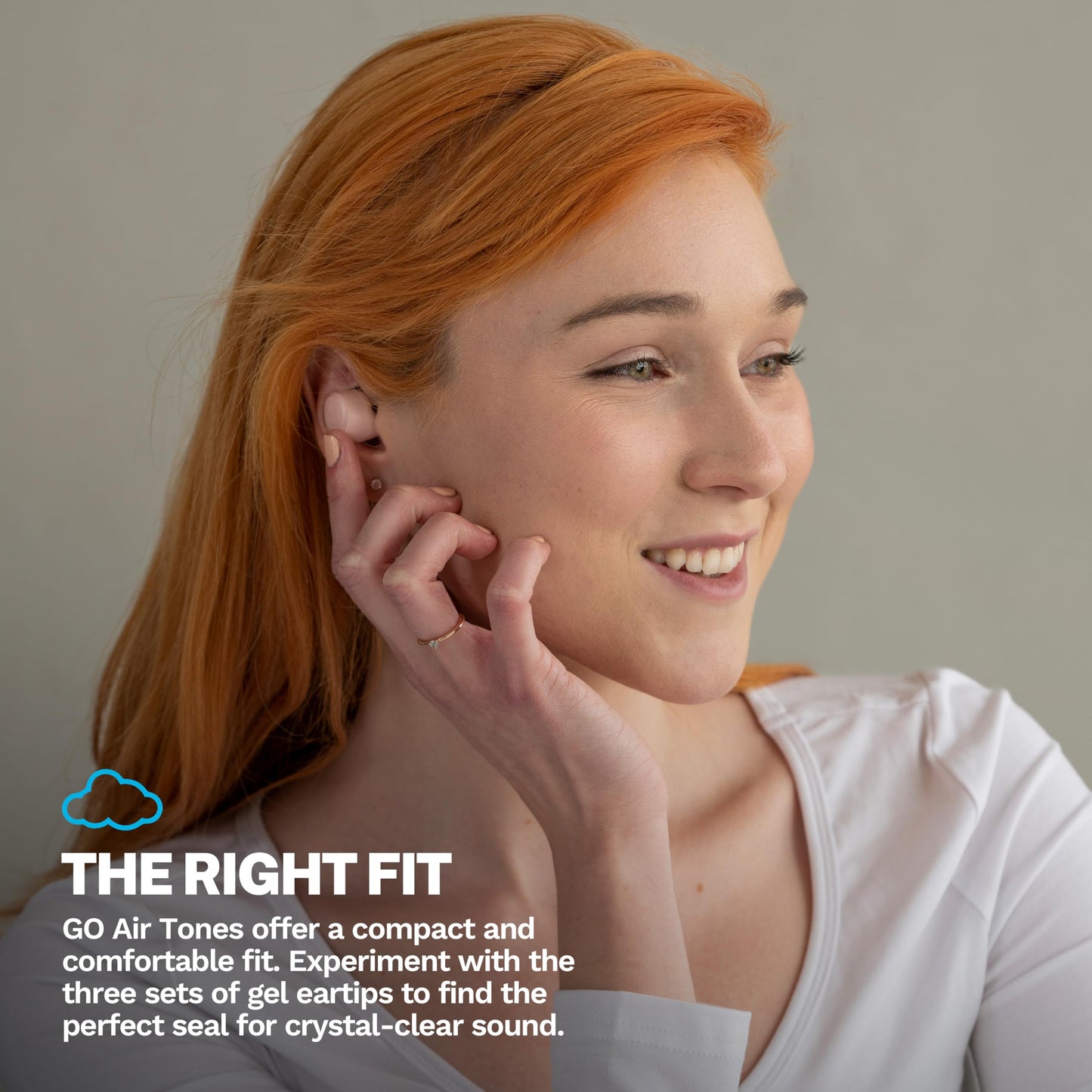 JLab Go Air Pop+ Tones True Wireless Earbuds, in Ear Headphones, Bluetooth Earphones, 35H Playtime Ear Buds, Bluetooth Earbuds with Microphone, USB-C