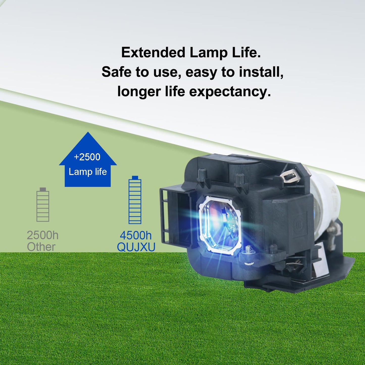 QUJXU NP23LP Projector Lamp with Housing for NEC NP-P401W NP-P501X NP-P451X NP-P451W Quality Lamp Replacement Projector Lamp
