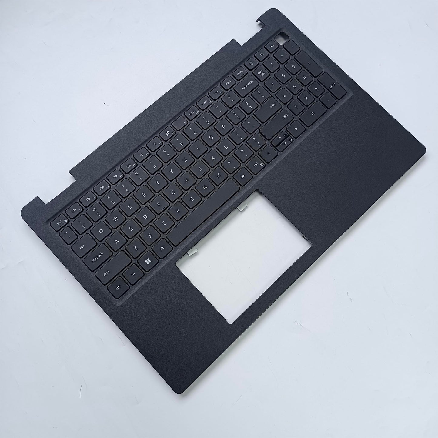 LTPRPTS Replacement Laptop Upper Case Palmrest Backlit Keyboard Assembly Part for DELL Latitude 3520 E3520 DJP76 DJP76 Black