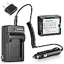 Kastar NEW Battery+Charger for Hitachi DVD Camcorder DZ-BX35A Video Camera CGA-DU07 NEW