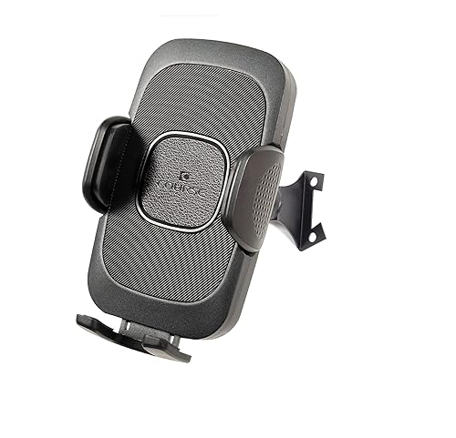 Course Motorsports Direct Fit Phone Mount - Ford Explorer (2020-2024) - Left - Cradle Head - No Charging Manual Closing (Black)