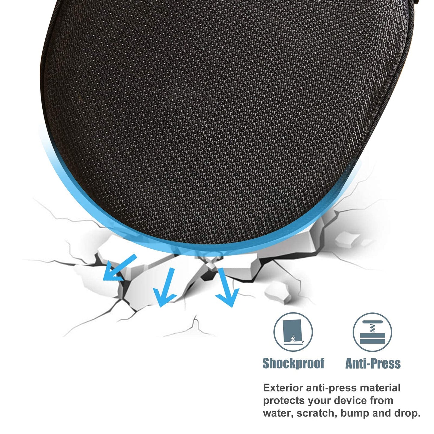 ProCase Hard Case for Sony WH-CH720N/ WH-CH710N/ WH-CH520/ WH-CH510/ WH-1000XM5/ WH-1000XM4/ WHXB910N/ Bose 700 Noise Cancelling Wireless Headphones