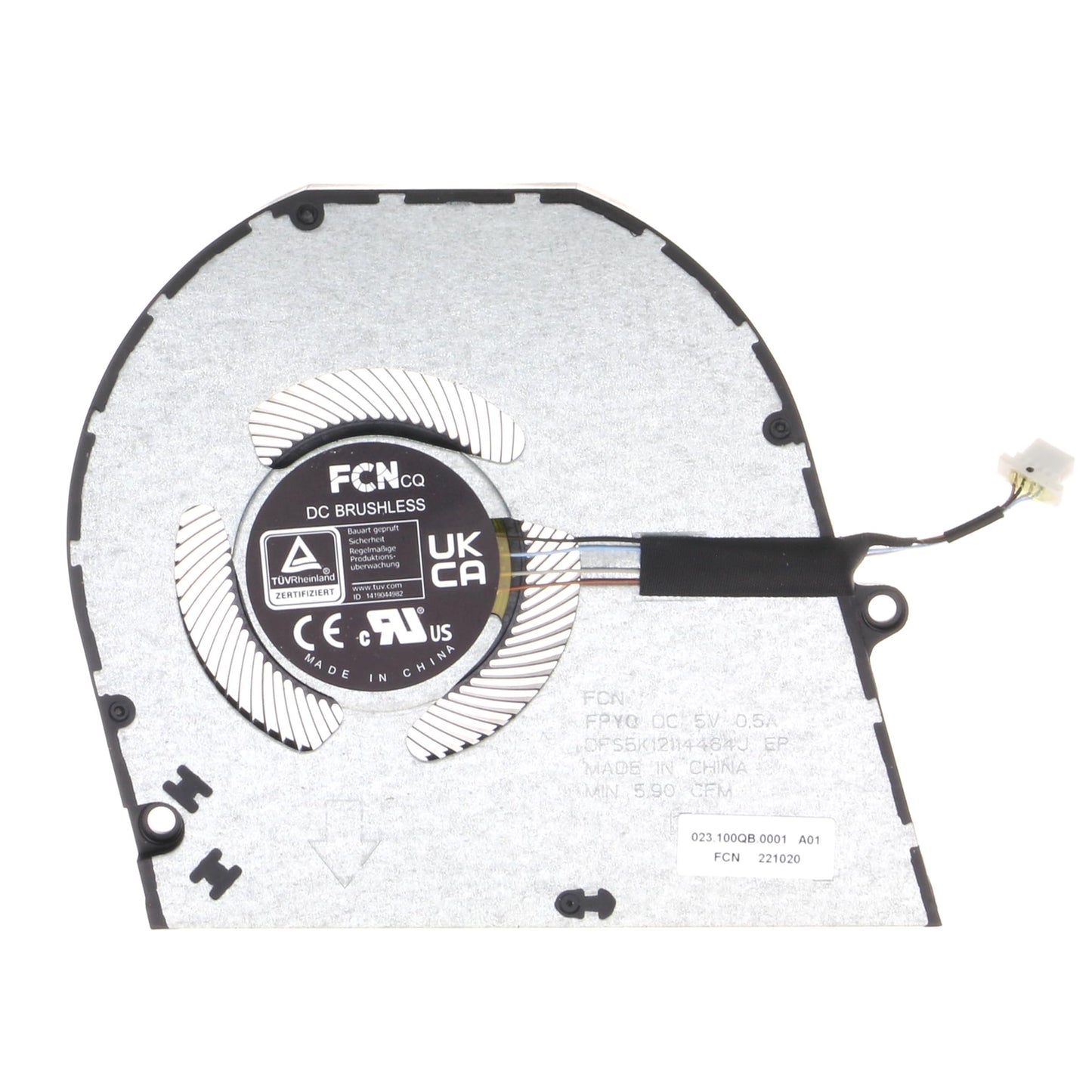 Wobeater Replacement CPU Cooling Fan for Dell Inspiron 14 5425 05V75Y 5V75Y