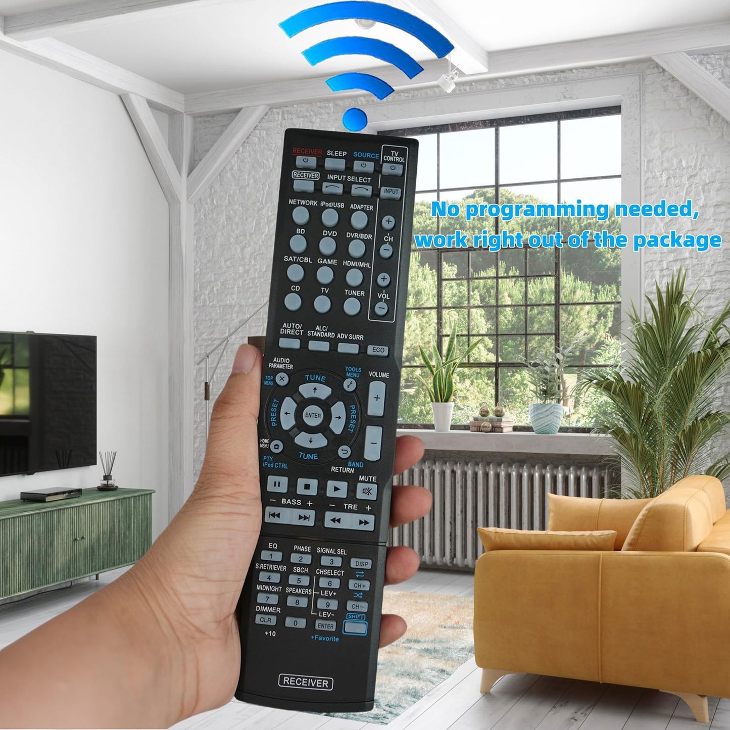 Replacement Remote Control for Pioneer XXD3152 VSX-818V VSX-818V-K VSX-818-S VSX-918V-K VSX-918V VSX-515 VSX-515-K VSX-515-S Audio Video AV Receiver