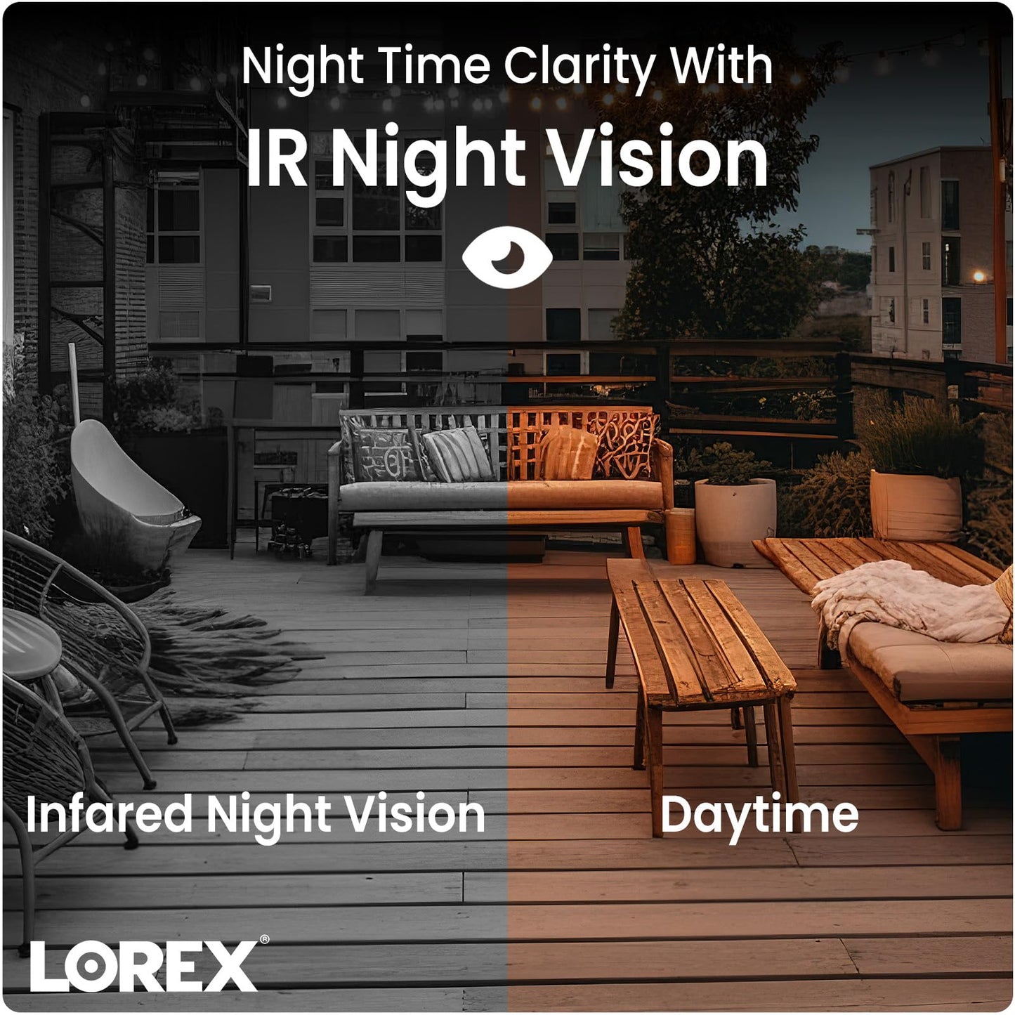 Lorex 1080p HD Bullet Security Camera | Weatherproof Outdoor CCTV Camera with 130ft Night Vision | 90° Field of View | IP66 Rated | Analog HD |