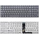US Black English Laptop Keyboard (Without Frame) Replacement for Lenovo Ideapad 330-15ARR 330-15AST 330-15IKB 81DC 81DE 330-15ICH 330-15ICN 330-15IGM
