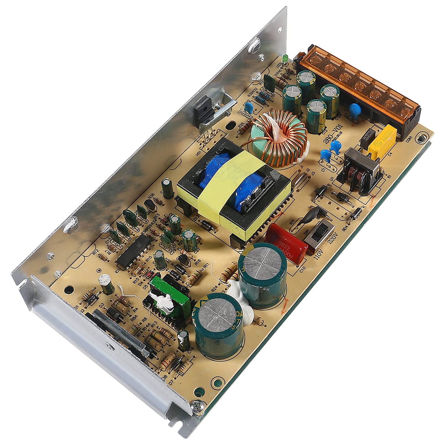 24V 5A Power Supply Transformer Adapter 120W AC 110V 220V to DC 24 Volt 5A Universal Regulated Switching Transformer Adapter Converter Driver for LED…