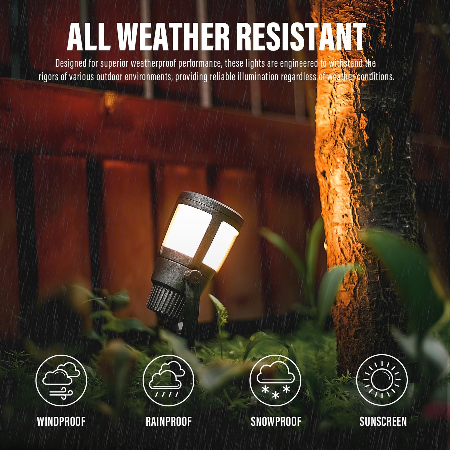 Malibu Prominence LED Floodlight LED Low Voltage Landscape Lighting Outdoor Spotlight Waterproof Lighting for Driveway, Yard, Lawn, Flood, Garden